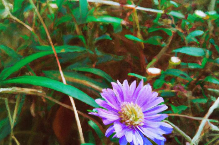 Aster gawędka – piękny długowieczny kwiat