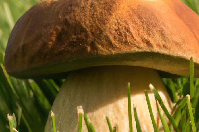 Borowik gładkotrzonowy – gatunek grzyba o czerwonawym kapeluszu
