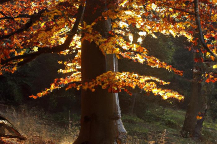 Buk czerwony – urocze drzewo ozdobne