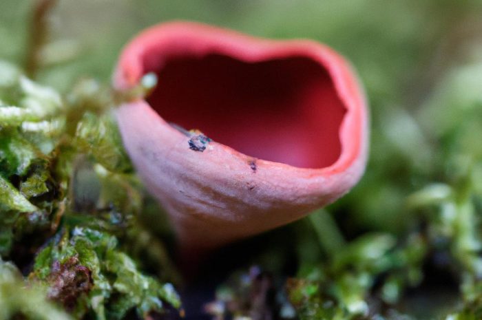 Czarka austriacka — jadalny grzyb o żywo czerwonych owocnikach