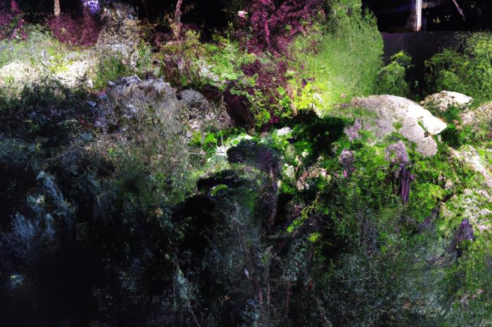 Jak podświetlić rośliny w ogrodzie?