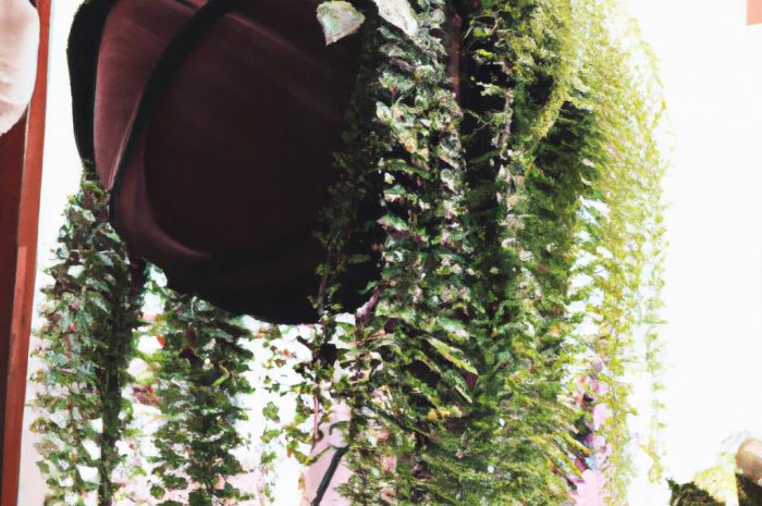 Jakie kwiaty wiszące do salonu nie wychodzą z mody?