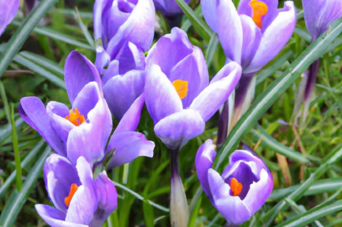 Krokus – wiosenny kwiat rosnący z cebulki