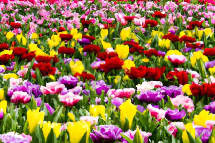 Ogród holenderski – prawdziwa kraina tulipanów
