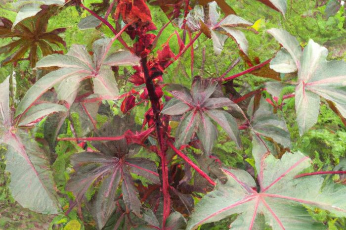 Ricinus communis, czyli rącznik pospolity – roślina trująca o egzotycznym wyglądzie. Kilka porad, jak bezpiecznie ją uprawiać