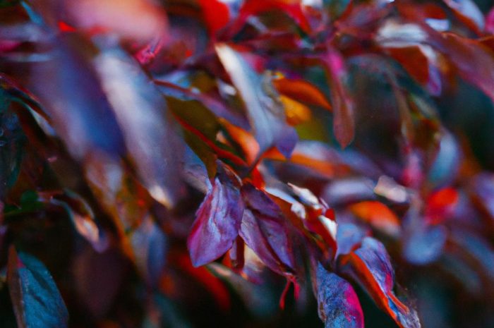 Rośliny o bordowych liściach, które nadają się do nasadzeń ogrodowych