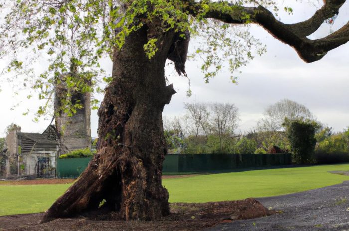 Wiąz „Camperdownii” – naturalny parasol chroniący przed słońcem