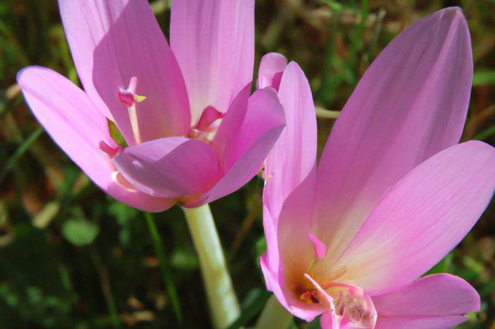 Zimowit jesienny Colchicum autumnale – sadzenie i uprawa